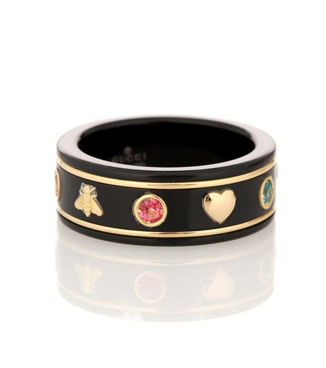 women gucci gold ring|gucci black and gold ring.